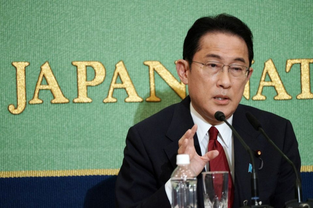 japan s former minister for foreign affairs fumio kishida one of the candidates for the presidential election of the ruling liberal democratic party lpd speaks during a debate session held by japan national press club in tokyo japan september 18 2021 photo reuters japan s former minister for foreign affairs fumio kishida one of the candidates for the presidential election of the ruling liberal democratic party lpd speaks during a debate session held by japan national press club in tokyo japan september 18 2021 photo reuters