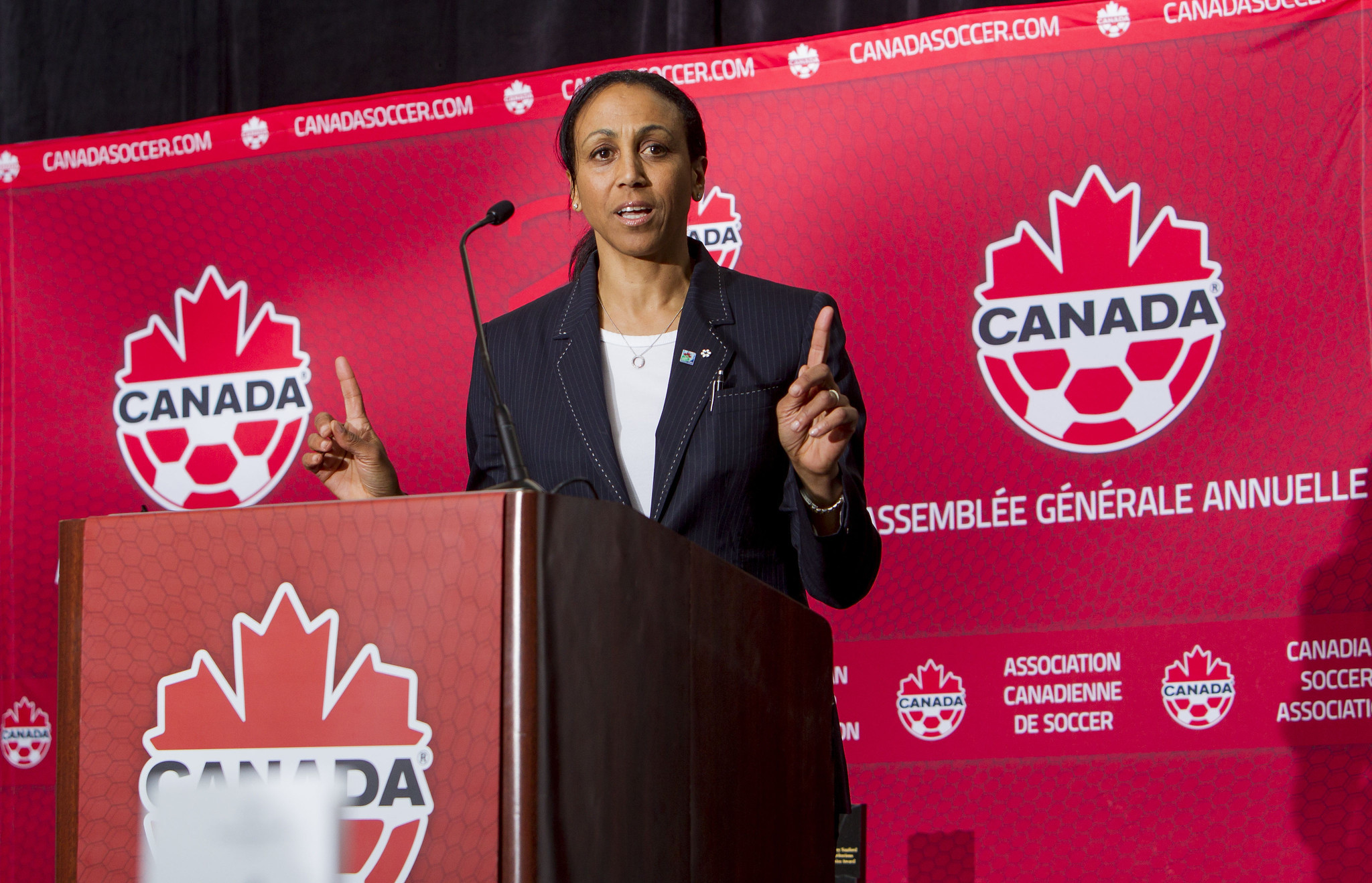 Photo of Crooks named Canada Soccer acting president