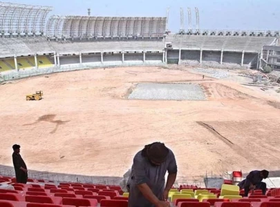 arbab niaz hayatabad completion timeline for peshawar s stadiums revealed