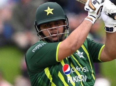 watch wwe superstars theme played as azam khan walks into bat