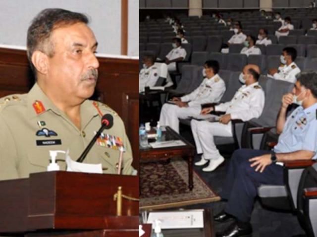 general nadeem raza addresses the participants of navy staff course photo ispr general nadeem raza addresses the participants of navy staff course photo ispr