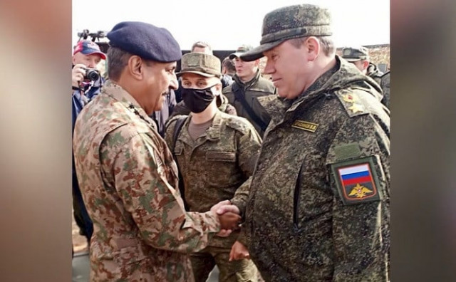 cjcsc says pakistan attaches great importance to furthering bilateral defence cooperation with russia and china screengrab cjcsc says pakistan attaches great importance to furthering bilateral defence cooperation with russia and china screengrab