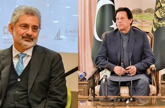 chief justice of pakistan qazi faez isa l former prime minister imran khan r photo file chief justice of pakistan qazi faez isa l former prime minister imran khan r photo file