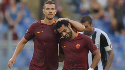 dzeko faces off with salah in champions league
