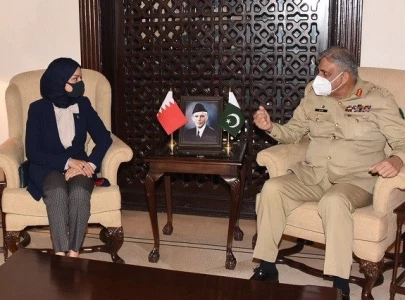 bahraini official army chief discuss afghan situation