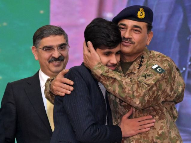 chief of the army staff general asim munir urges youth to have confidence in the country photo x govtofpakistan