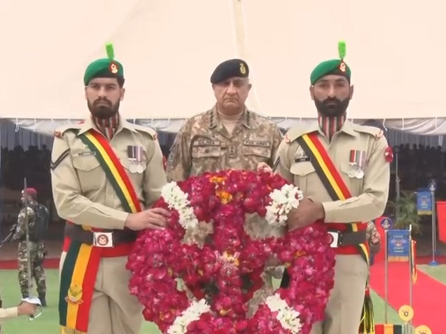 coas qamar javed bajwa at peshawar corps headquarters