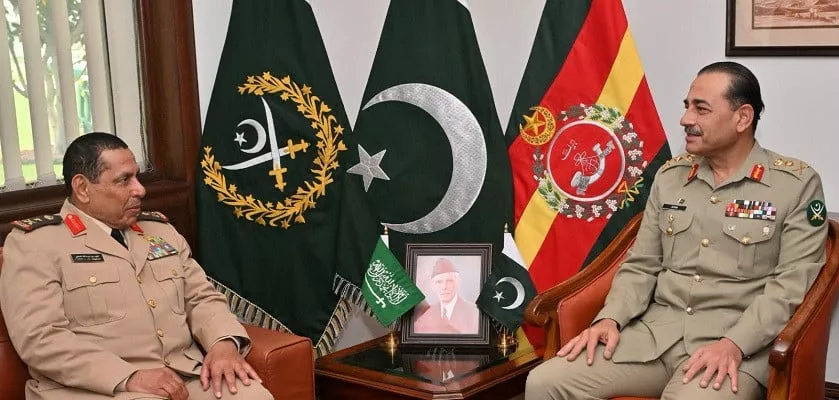 pak s arabia army chiefs discuss bilateral ties pak s arabia army chiefs discuss bilateral ties