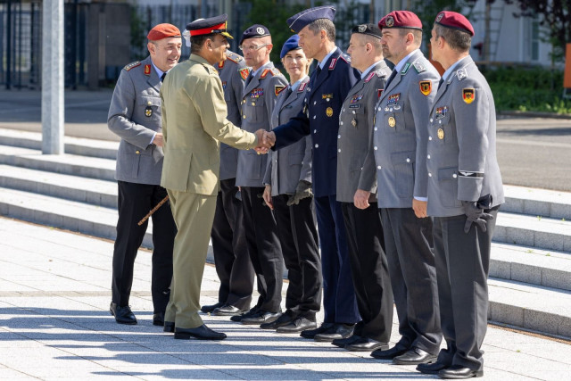 coas gen asim munir during official visit to germany photo ispr coas gen asim munir during official visit to germany photo ispr