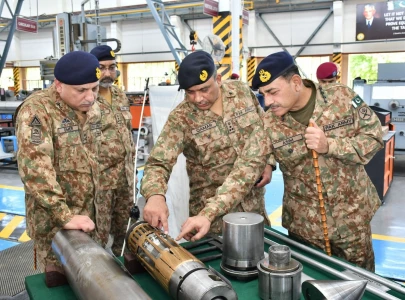 coas visits heavy industries taxila stresses self reliance in defence production