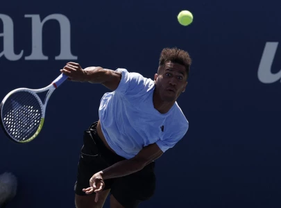 isner signs off with open loss