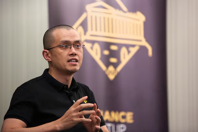 zhao changpeng founder and chief executive officer of binance speaks during an event in athens greece november 25 2022 photo reuters file zhao changpeng founder and chief executive officer of binance speaks during an event in athens greece november 25 2022 photo reuters file