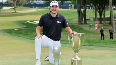 cantlay defends bmw championship title