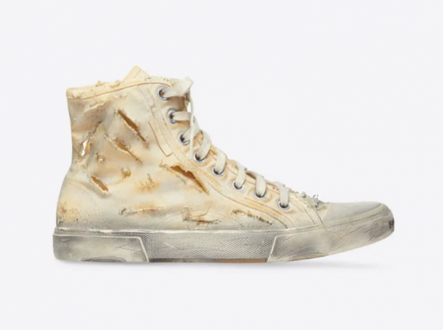 balenciaga is selling destroyed sneakers for over rs300 000 balenciaga is selling destroyed sneakers for over rs300 000