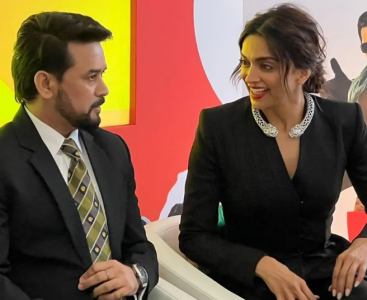 deepika sparks furore for calling present india great while sitting next to bjp member at cannes