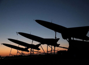 a view of drones during a military exercise in an undisclosed location in iran in this handout image obtained on august 24 2022 photo reuters file