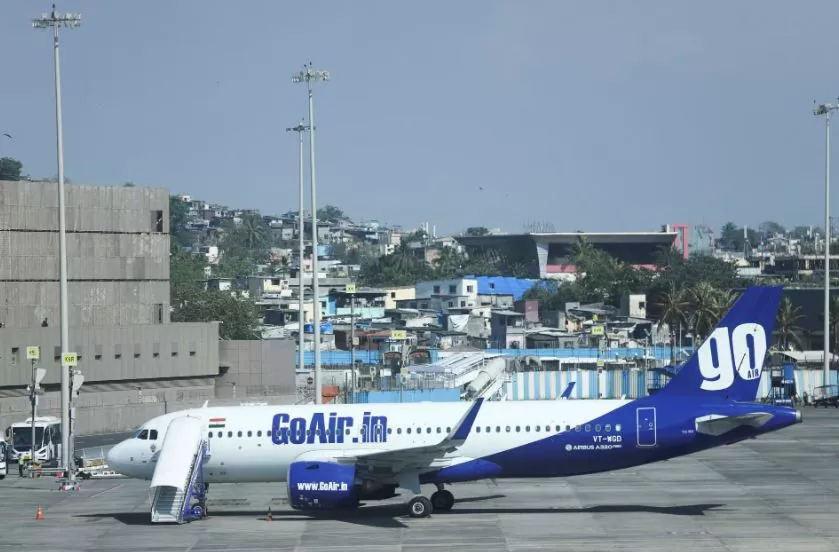 a go first airline formerly known as goair passenger aircraft is parked at the chhatrapati shivaji international airport in mumbai india may 3 2023 photo reuters a go first airline formerly known as goair passenger aircraft is parked at the chhatrapati shivaji international airport in mumbai india may 3 2023 photo reuters