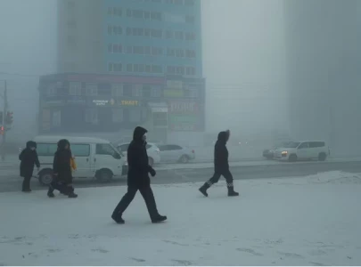 swathes of siberia freeze in temperatures below  58 celsius