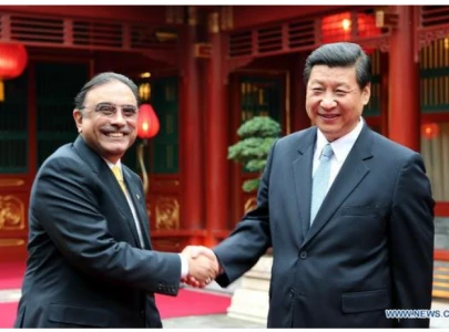 president thanks chinese counterpart
