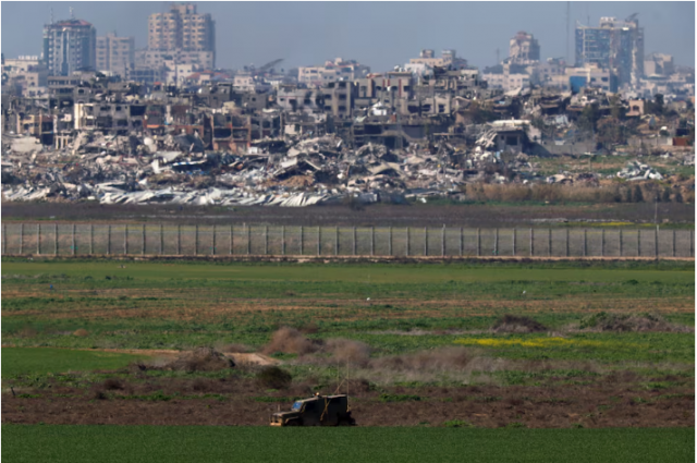 a general view of the north gaza amid the ongoing israel s war on gaza as seen from israel a general view of the north gaza amid the ongoing israel s war on gaza as seen from israel