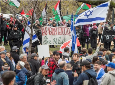 students erect pro palestinian encampments across major canadian universities