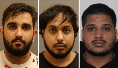 karan brar kamalpreet singh and karanpreet singh the three individuals charged with first degree murder and conspiracy to commit murder in relation to the murder in canada of sikh separatist leader hardeep singh nijjar in 2023 are seen in a combination of undated photographs released by the integrated homicide investigation team ihit ihit handout via reuters