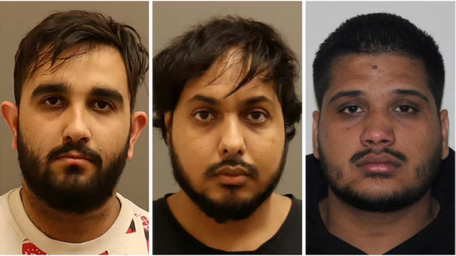 karan brar kamalpreet singh and karanpreet singh the three individuals charged with first degree murder and conspiracy to commit murder in relation to the murder in canada of sikh separatist leader hardeep singh nijjar in 2023 are seen in a combination of undated photographs released by the integrated homicide investigation team ihit ihit handout via reuters karan brar kamalpreet singh and karanpreet singh the three individuals charged with first degree murder and conspiracy to commit murder in relation to the murder in canada of sikh separatist leader hardeep singh nijjar in 2023 are seen in a combination of undated photographs released by the integrated homicide investigation team ihit ihit handout via reuters