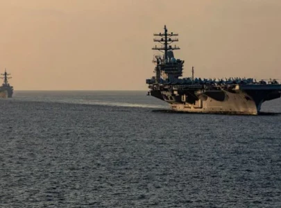 yemen s houthis attack us aircraft carrier eisenhower in red sea