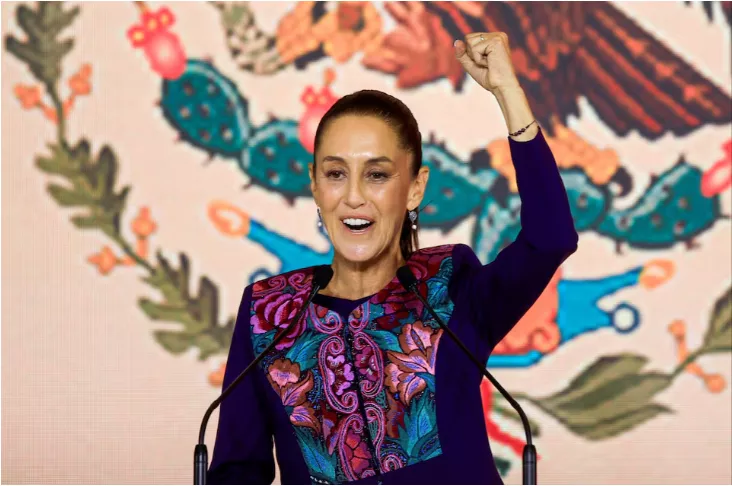 mexico s sheinbaum wins landslide to become first woman president