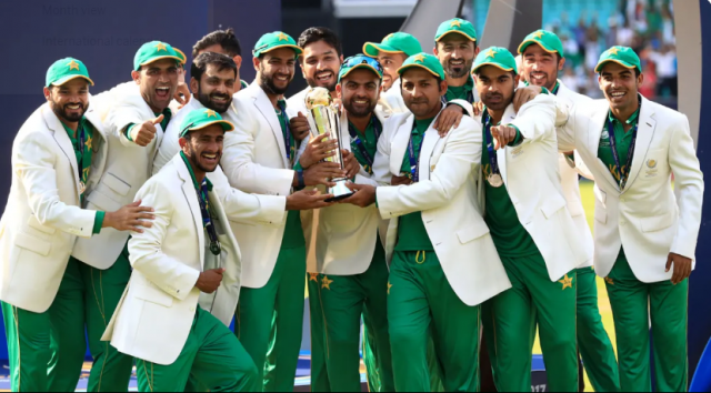 pakistan are the defending champions in the champions trophy having won the previous edition back in 2017 pakistan are the defending champions in the champions trophy having won the previous edition back in 2017