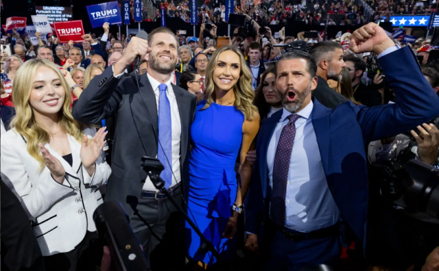 clowns donald trump jr clashes with reporter at republican convention clowns donald trump jr clashes with reporter at republican convention