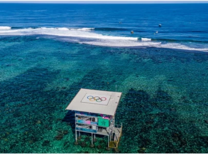 watch why are olympic surfers competing 16 000 kilometers away from paris