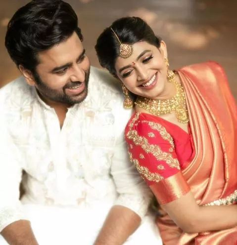 actor nara rohith engaged to sireesha lella in hyderabad actor nara rohith engaged to sireesha lella in hyderabad