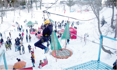 kalash winter sports festival ends kalash winter sports festival ends