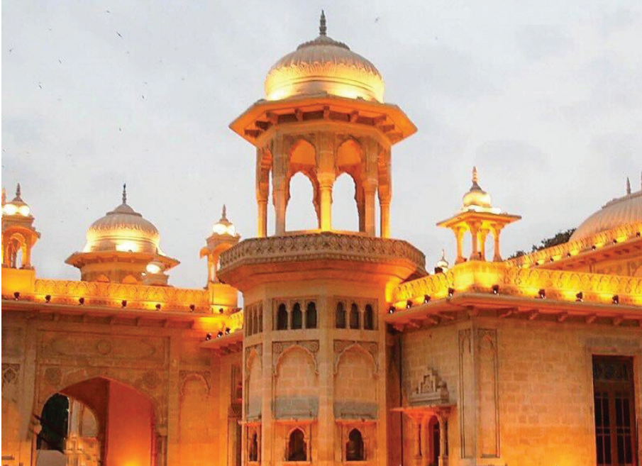 the illuminated arches and domes of hindu gymkhana attest to the building s past grandeur photo file express
