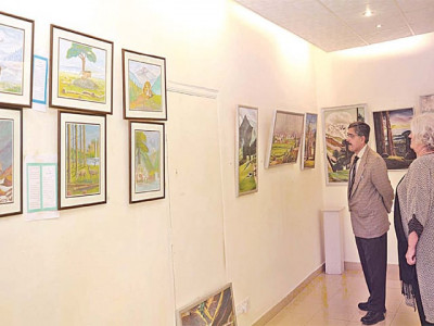 capturing the beauty of mansehra on canvas