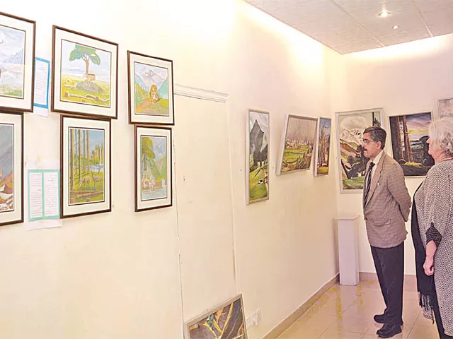 capturing the beauty of mansehra on canvas capturing the beauty of mansehra on canvas