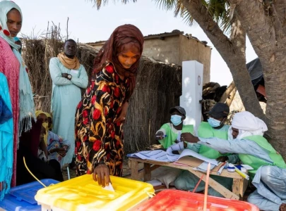 chad votes in general election after three years of army rule
