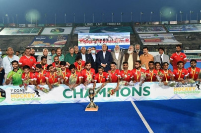 coas witnesses national hockey championship final in lahore coas witnesses national hockey championship final in lahore