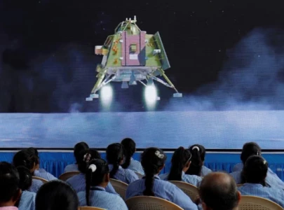 moon rover exits india s chandrayaan 3 spacecraft to explore lunar surface