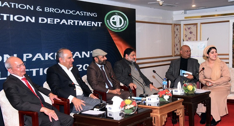 panel discussion on changing landscape of pakistani electorate and role of political parties in fair representation organised by pid january 18 2024 photo pid