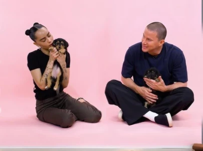 channing tatum posts about working with zo kravitz just hours before split announcement