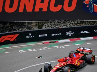 leclerc edges hamilton in monaco practice verstappen fourth leclerc edges hamilton in monaco practice verstappen fourth