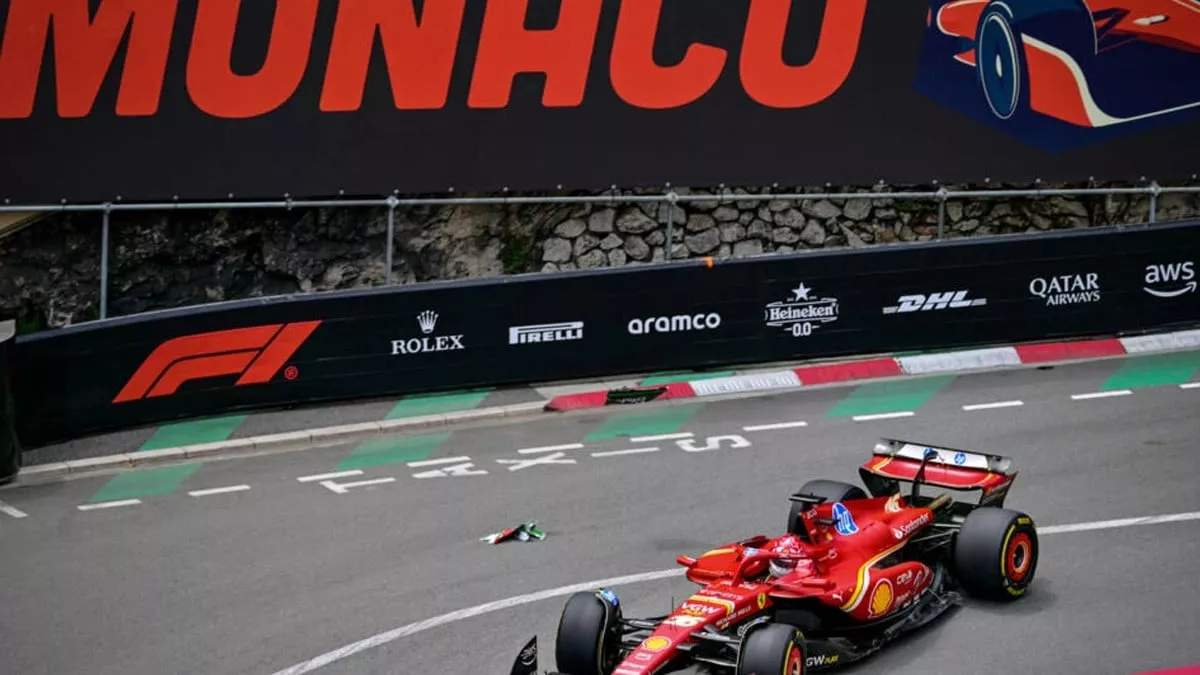 unstoppable charles leclerc was quickest in practice at his home grand prix photo afp unstoppable charles leclerc was quickest in practice at his home grand prix photo afp