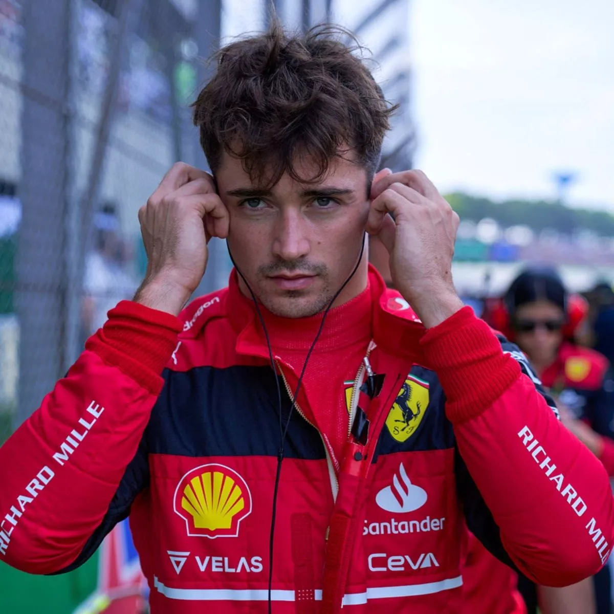 leclerc tops practice at azerbaijan gp leclerc tops practice at azerbaijan gp