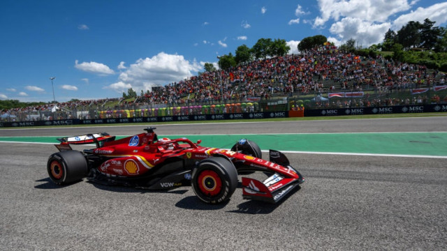 leclerc shines at imola as verstappen rues bad day leclerc shines at imola as verstappen rues bad day