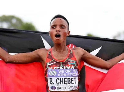 chebet breaks 5km world record chebet breaks 5km world record