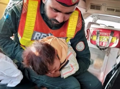 one year old girl saved after swallowing pendant in rawalpindi
