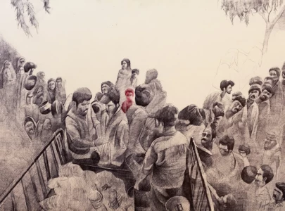 ballpoint odyssey an artist s quest to highlight sindh s devastation ballpoint odyssey an artist s quest to highlight sindh s devastation