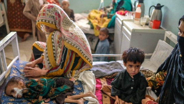 a child receives medical treatment at the mirwais hospital in kandahar photo afp file a child receives medical treatment at the mirwais hospital in kandahar photo afp file